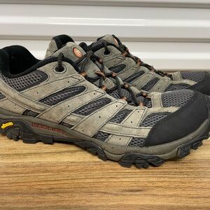 Merrell Men's Olive Gray and Black Trail Shoes